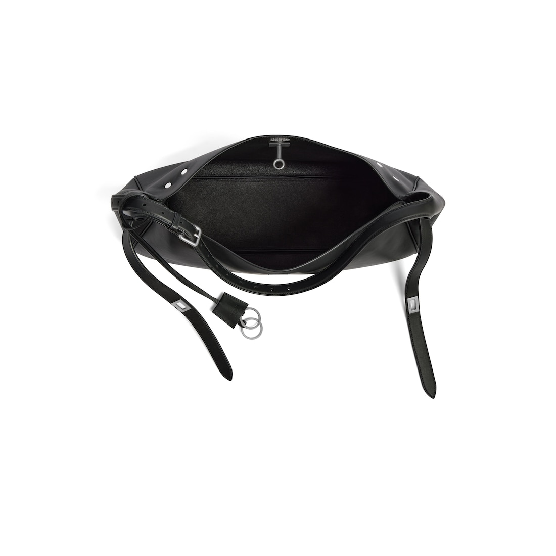 Balenciaga Bolso De Hombro Bel Air Mediano Para Mujer En Negro