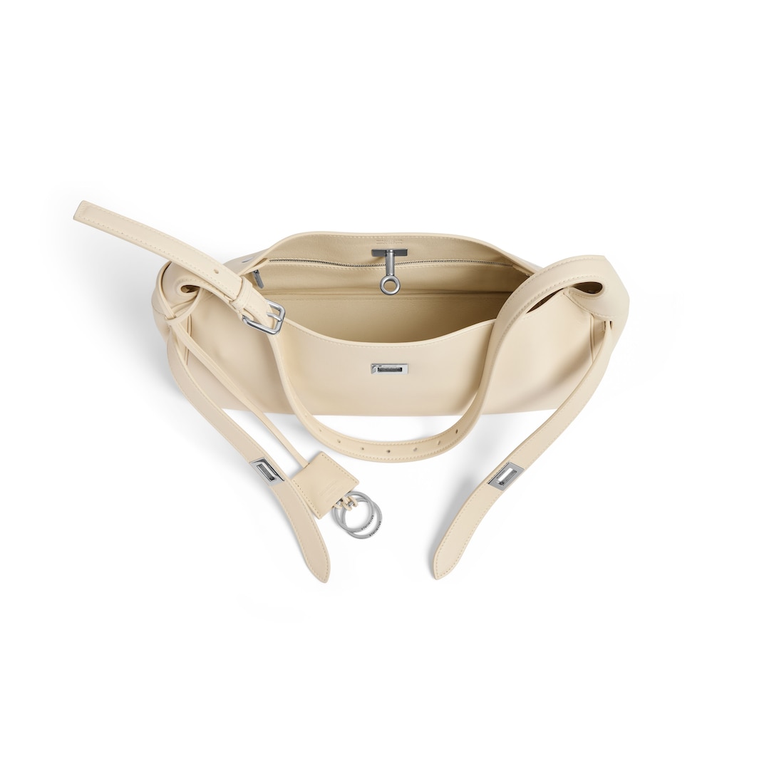 Balenciaga Bolso De Hombro Bel Air Pequeño Para Mujer En Soja