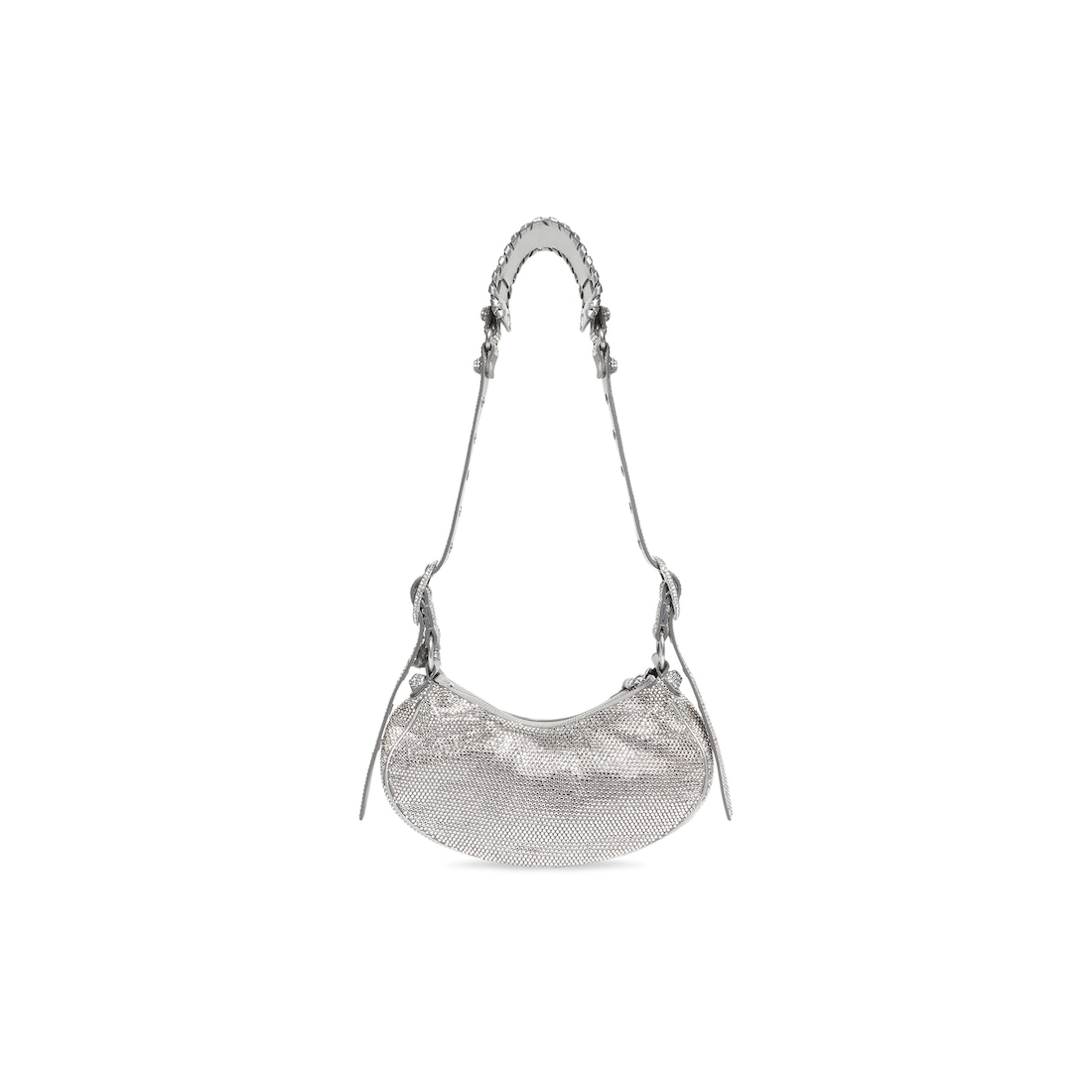 Balenciaga Bolso De Hombro Le Cagole Xs Con Estrás Para Mujer En Gris