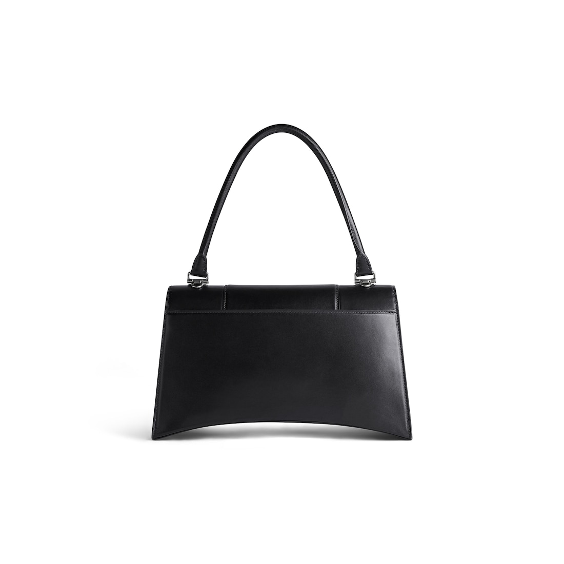 Balenciaga Bolso De Mano Hourglass Hinge Mediano Para Mujer En Negro