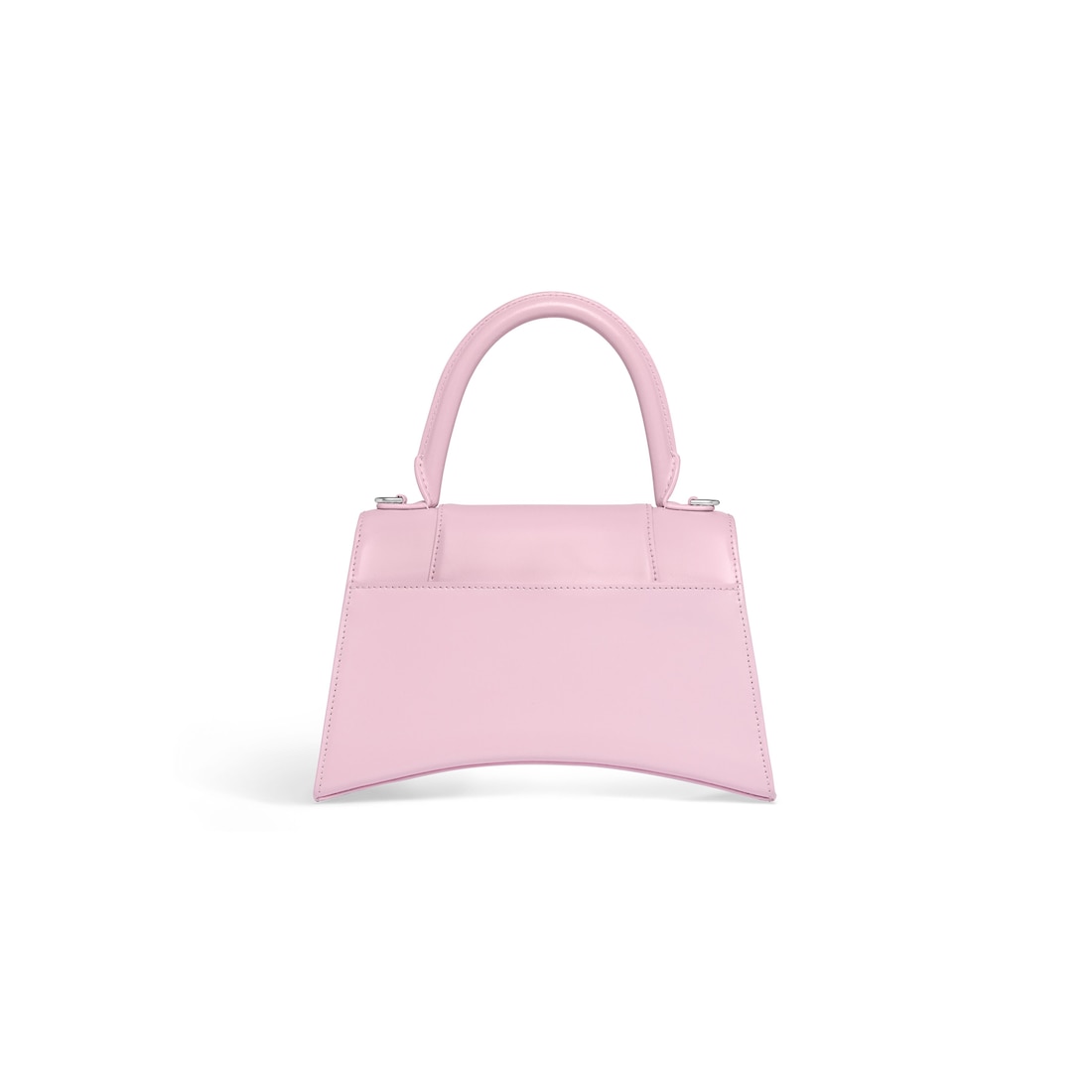Balenciaga Bolso De Mano Hourglass Pequeño En Box Para Mujer En Rosa