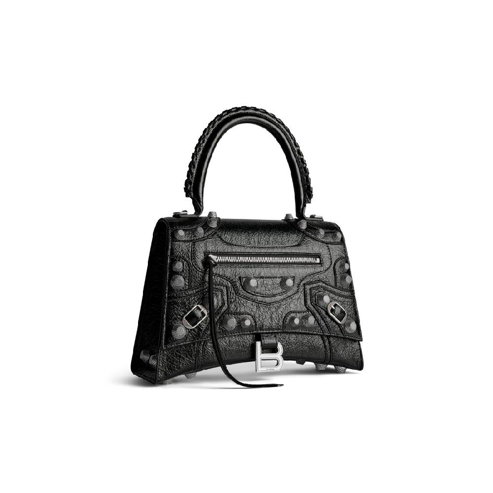 Balenciaga Bolso De Mano Hourglass X Le Cagole Mediano Para Mujer En Negro