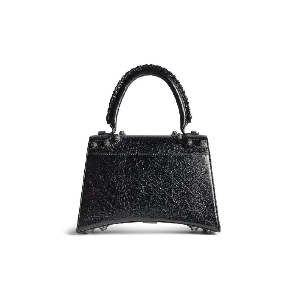 Balenciaga Bolso De Mano Hourglass X Le Cagole Mediano Para Mujer En Negro