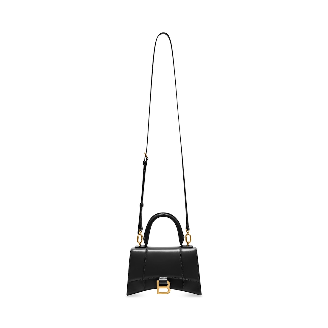 Balenciaga Bolso De Mano Hourglass Xs Para Mujer En Negro