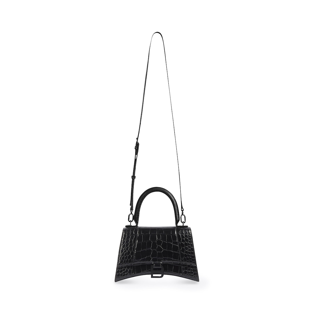 Balenciaga Bolso De Mano Hourglass Xs Para Mujer En Negro
