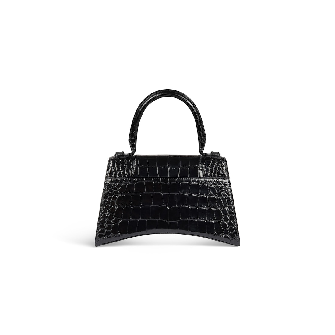 Balenciaga Bolso De Mano Pequeño Hourglass Para Mujer En Negro