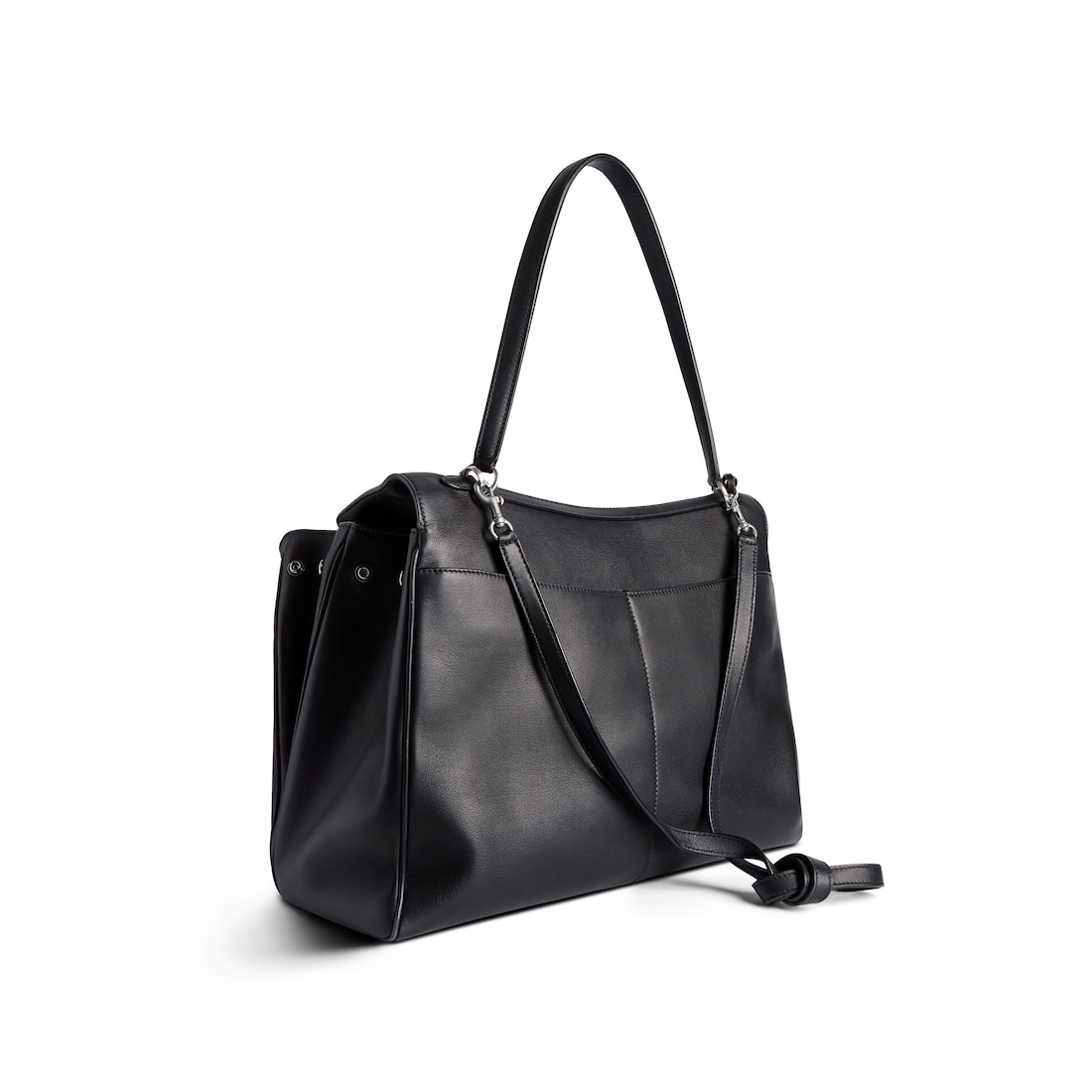 Balenciaga Bolso De Mano Rodeo Grande Para Mujer En Negro