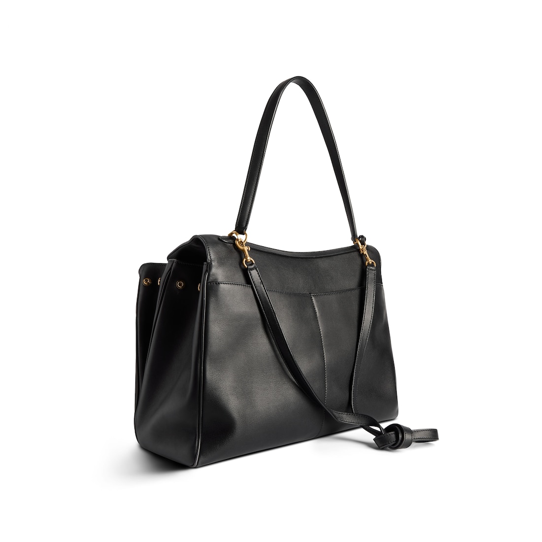 Balenciaga Bolso De Mano Rodeo Grande Para Mujer En Negro