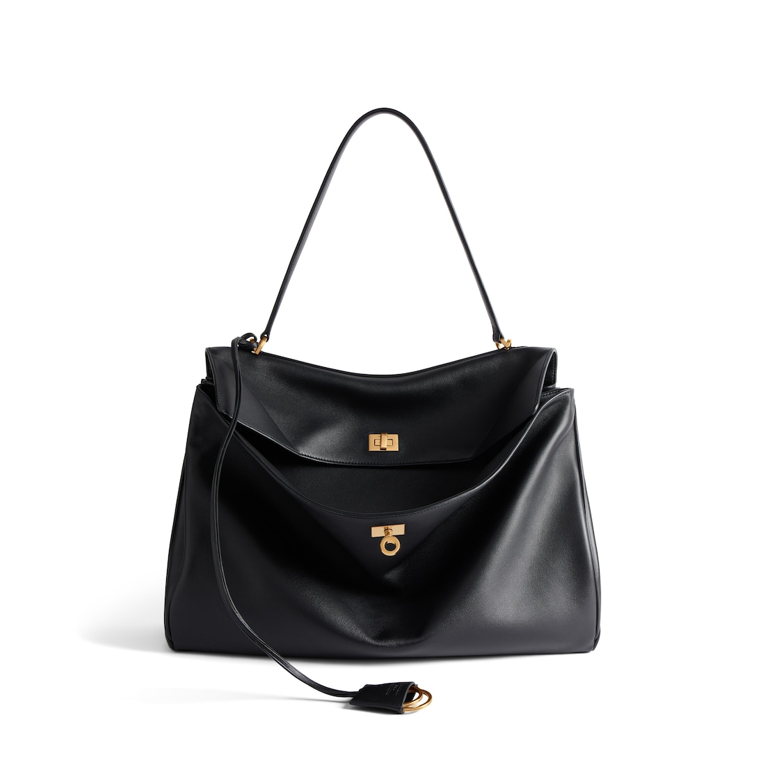 Balenciaga Bolso De Mano Rodeo Grande para Mujer en Negro