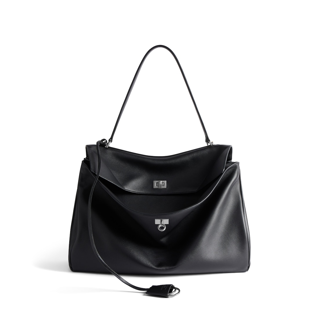Balenciaga Bolso De Mano Rodeo Grande para Mujer en Negro