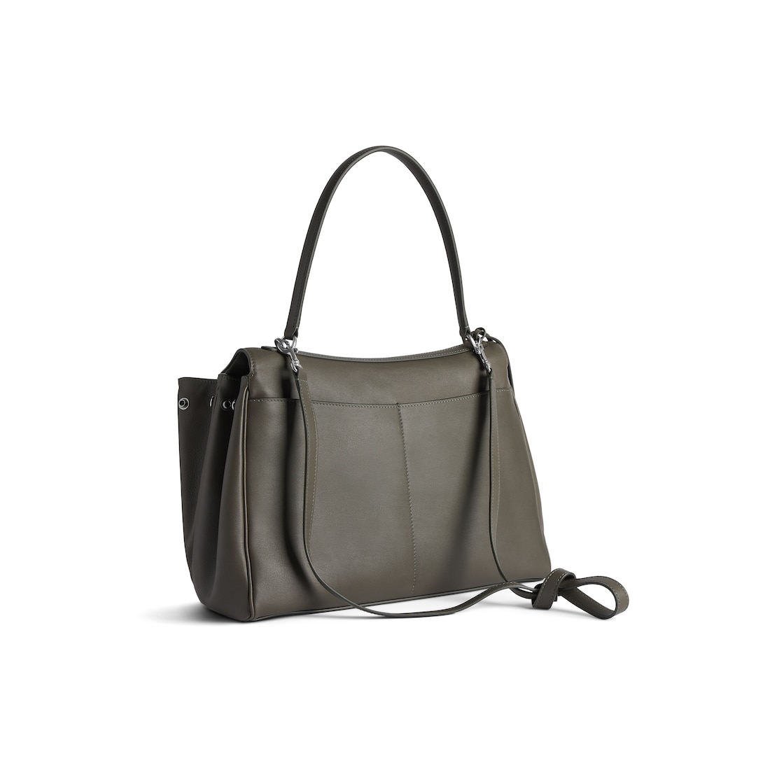 Balenciaga Bolso De Mano Rodeo Mediano Para Mujer En Caqui