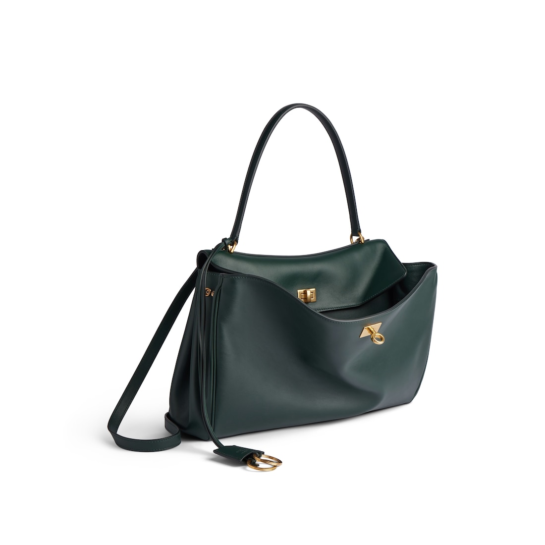 Balenciaga Bolso De Mano Rodeo Mediano Para Mujer En Verde
