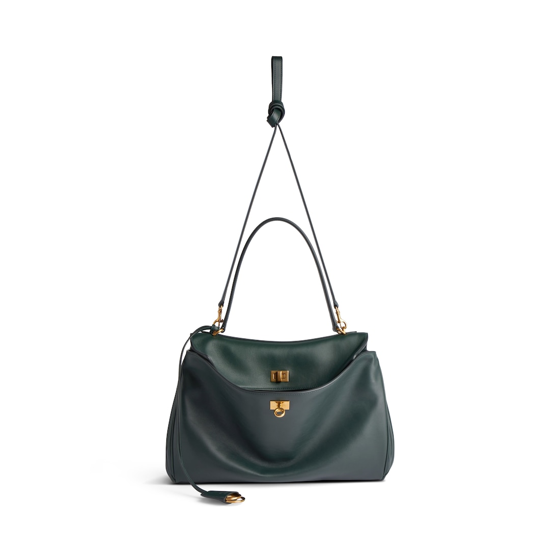 Balenciaga Bolso De Mano Rodeo Mediano Para Mujer En Verde