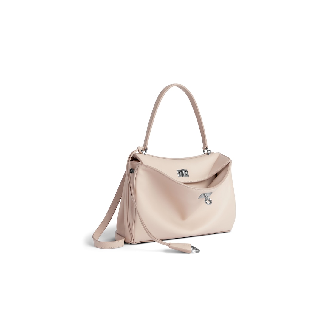 Balenciaga Bolso De Mano Rodeo Pequeño Para Mujer En Almendra