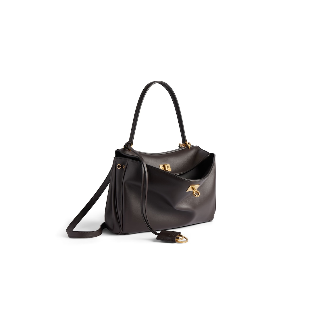 Balenciaga Bolso De Mano Rodeo Pequeño Para Mujer En Espresso