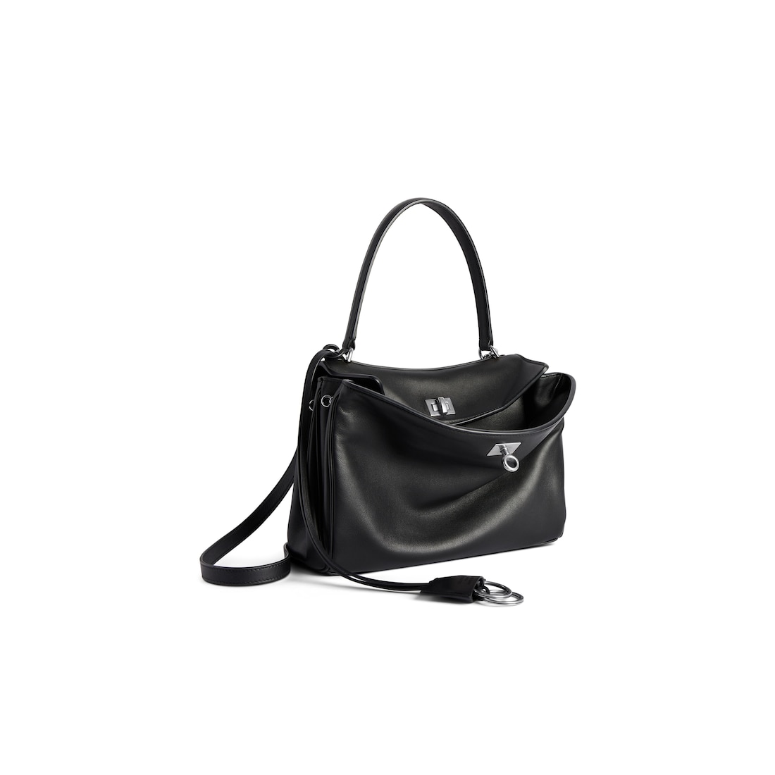 Balenciaga Bolso De Mano Rodeo Pequeño Para Mujer En Negro