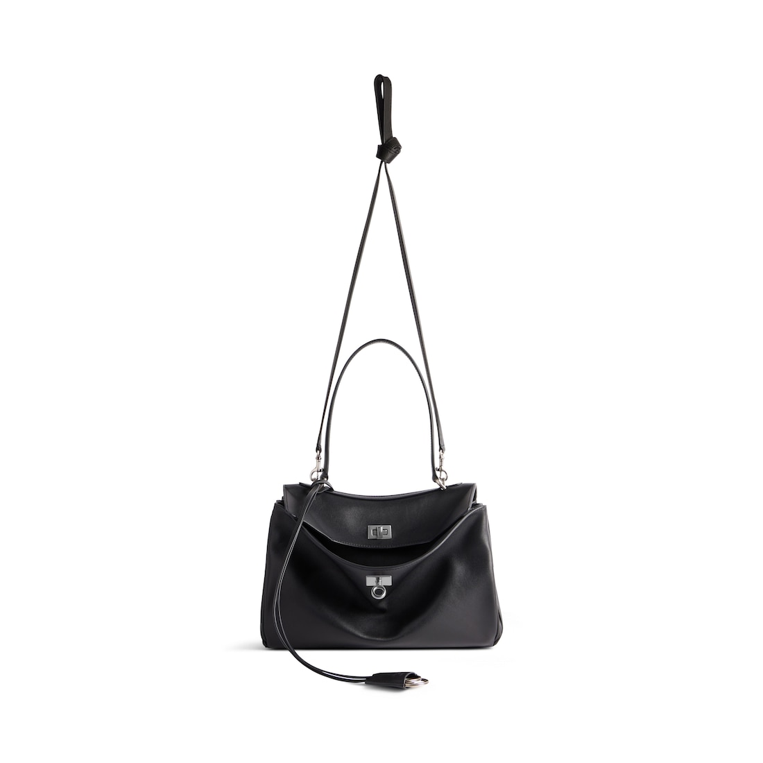 Balenciaga Bolso De Mano Rodeo Pequeño Para Mujer En Negro