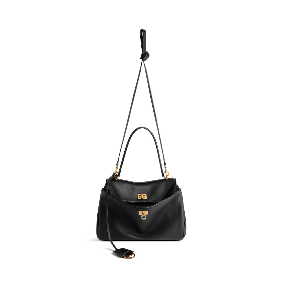 Balenciaga Bolso De Mano Rodeo Pequeño Para Mujer En Negro