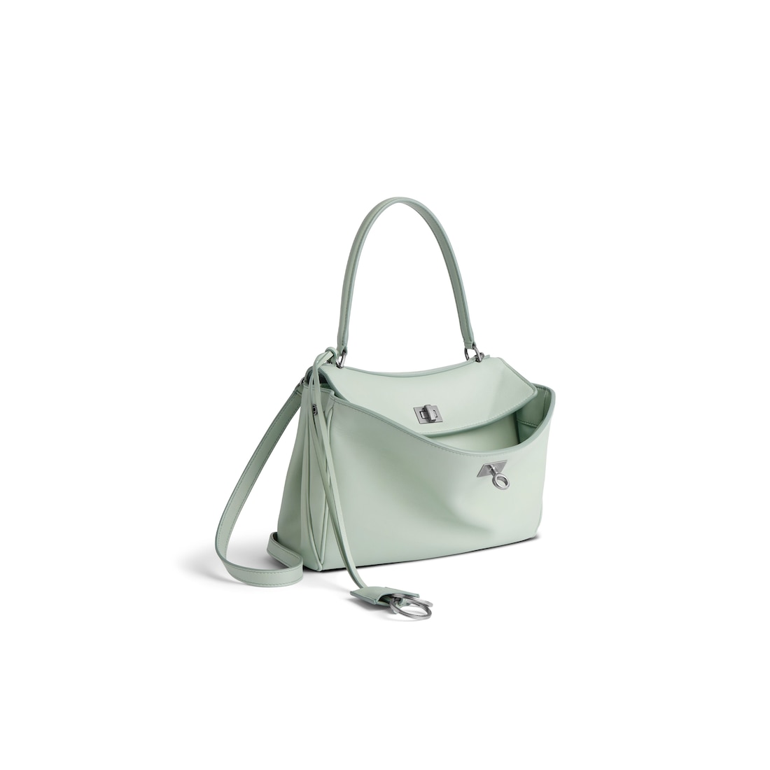 Balenciaga Bolso De Mano Rodeo Pequeño Para Mujer En Verde Mineral