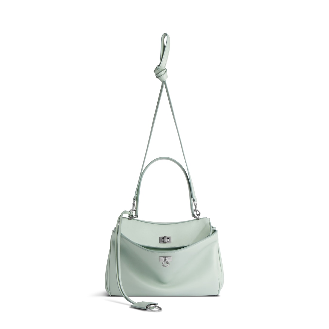 Balenciaga Bolso De Mano Rodeo Pequeño Para Mujer En Verde Mineral