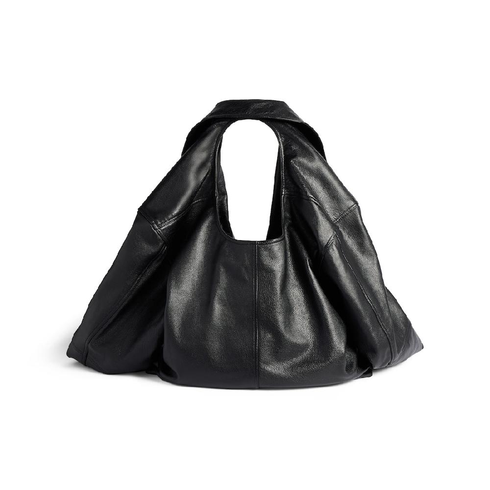 Balenciaga Bolso Garde Robe Chaqueta De Piel Para Hombre En Negro