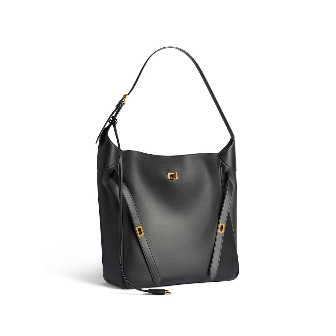 Balenciaga Bolso Hobo Bel Air Grande Para Mujer En Negro