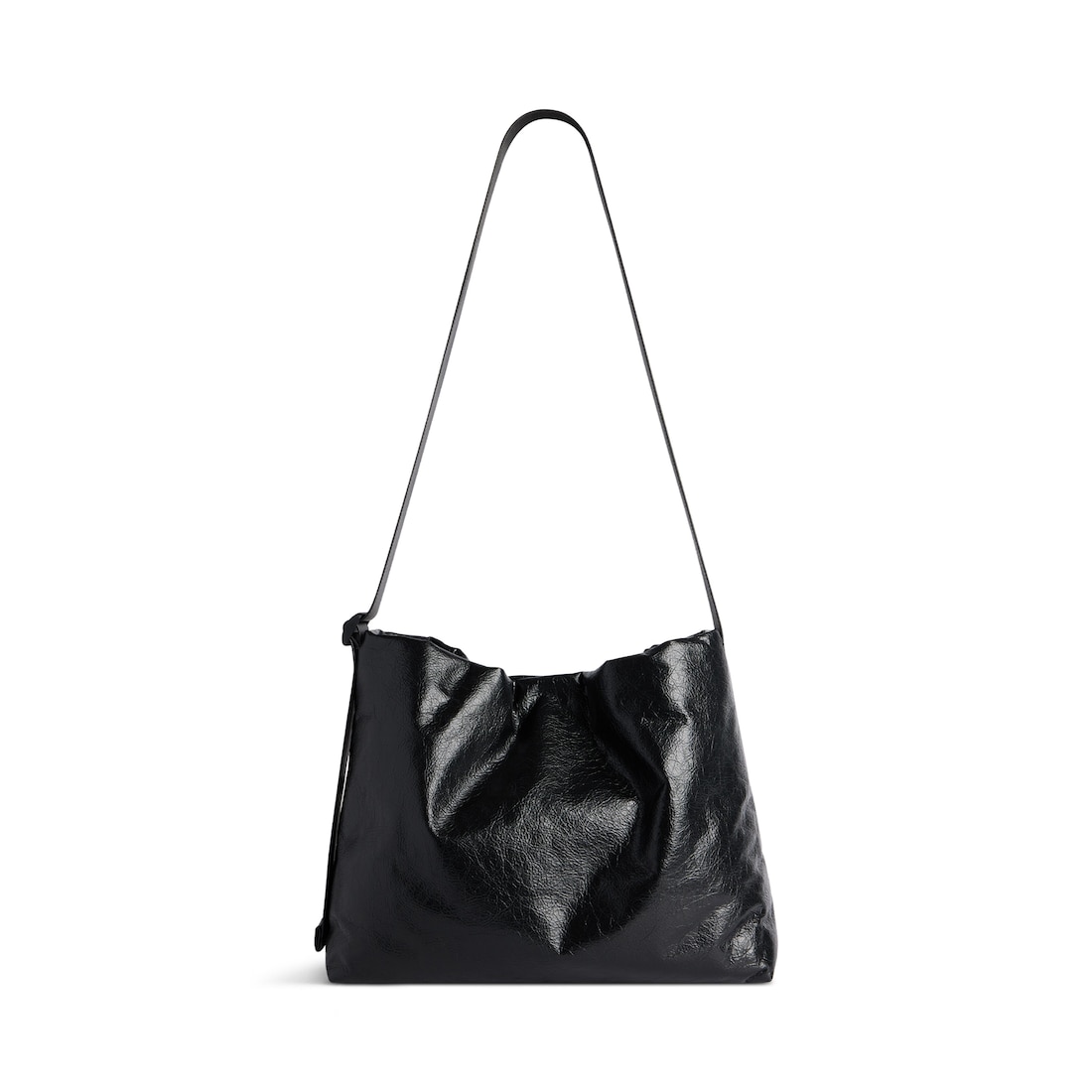 Balenciaga Bolso Hobo East-west Monaco Pequeño Para Hombre En Negro