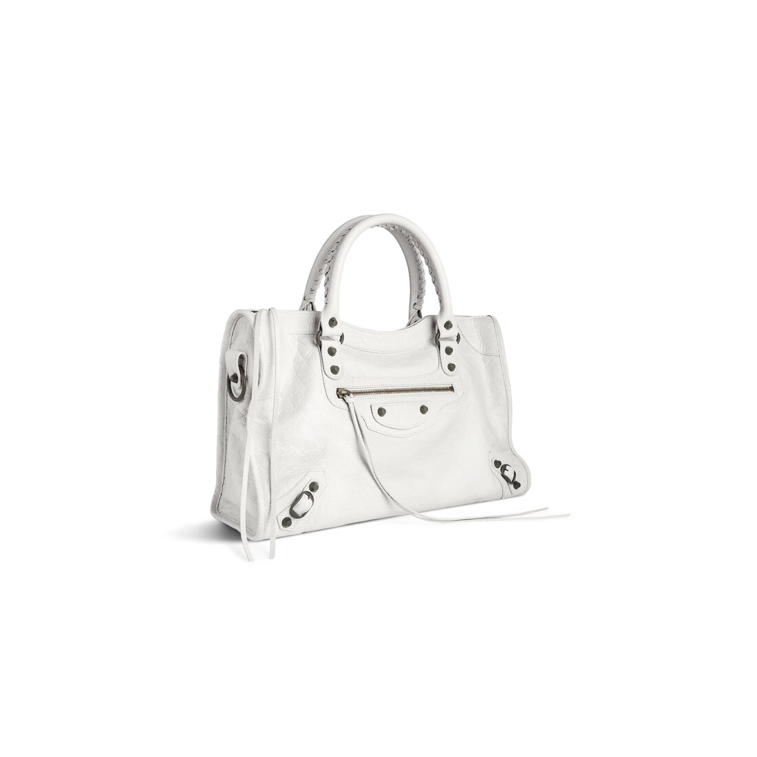 Balenciaga Bolso Le City Mediano Para Mujer En Blanco Óptico