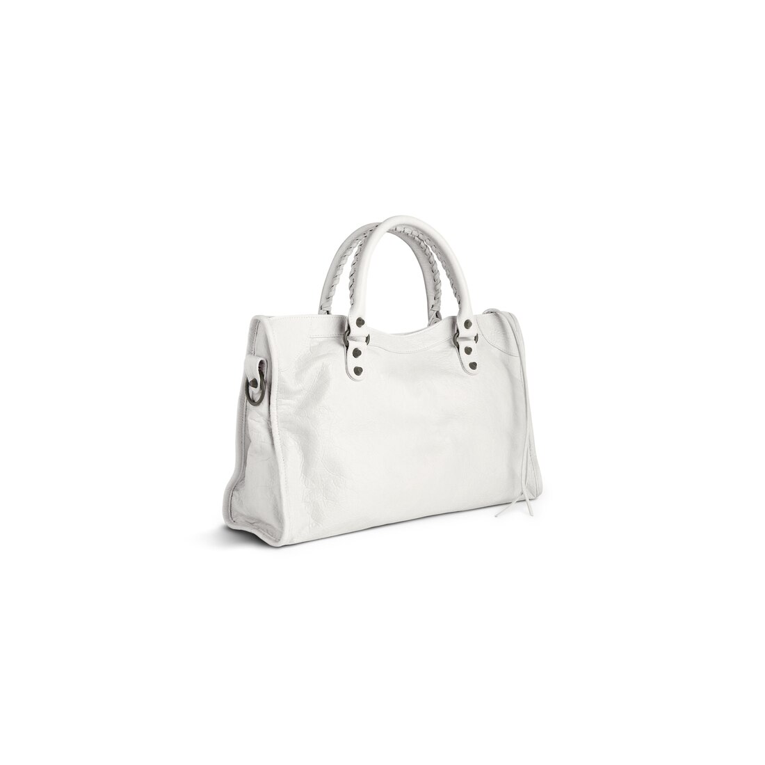 Balenciaga Bolso Le City Mediano Para Mujer En Blanco Óptico
