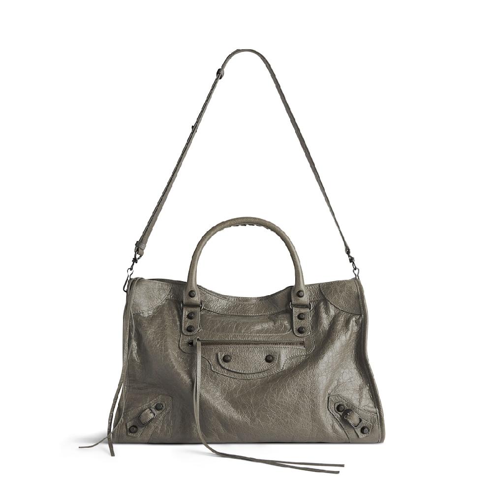 Balenciaga Bolso Le City Mediano Para Mujer En Verde Militar