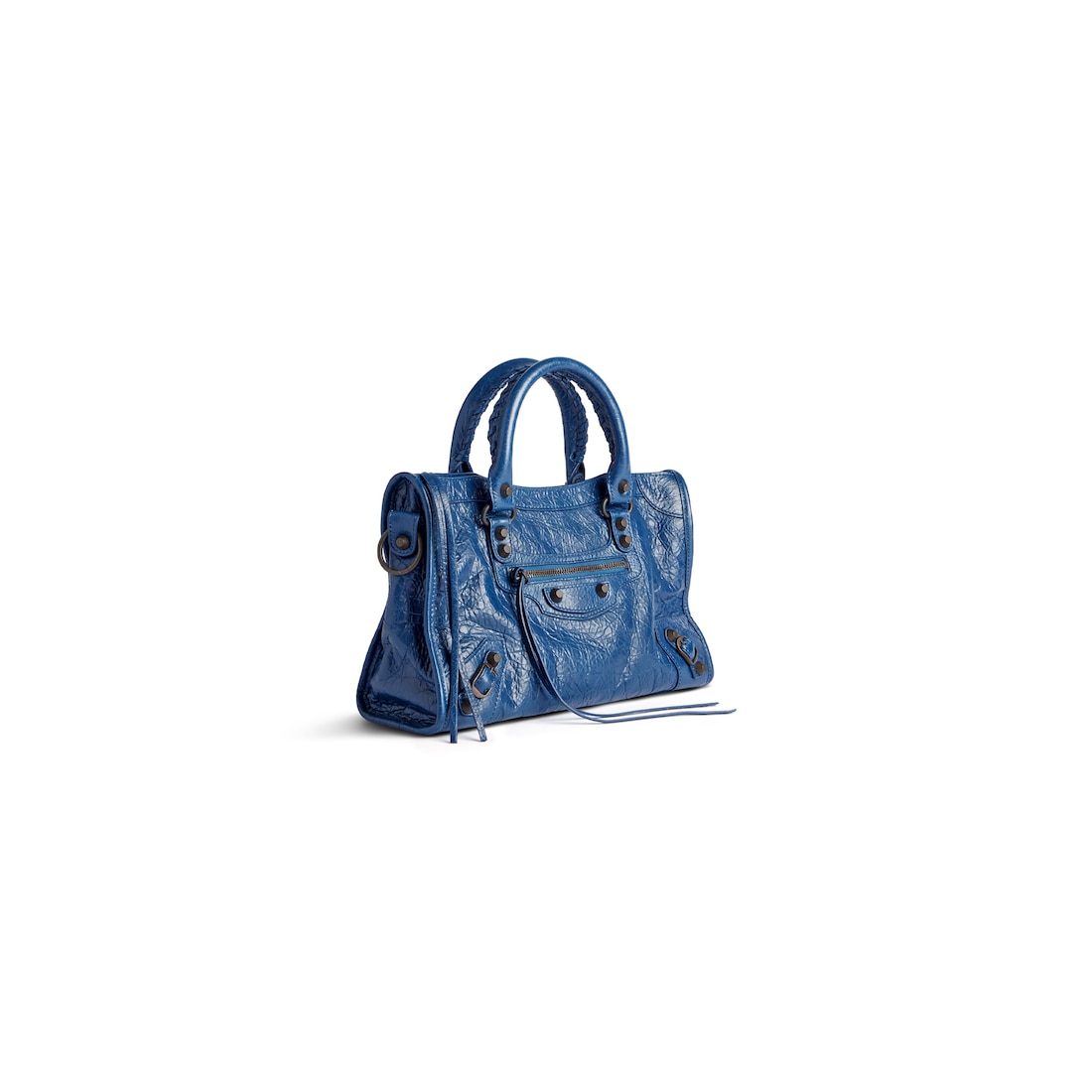 Balenciaga Bolso Le City Pequeño Para Mujer En Azul Mineral