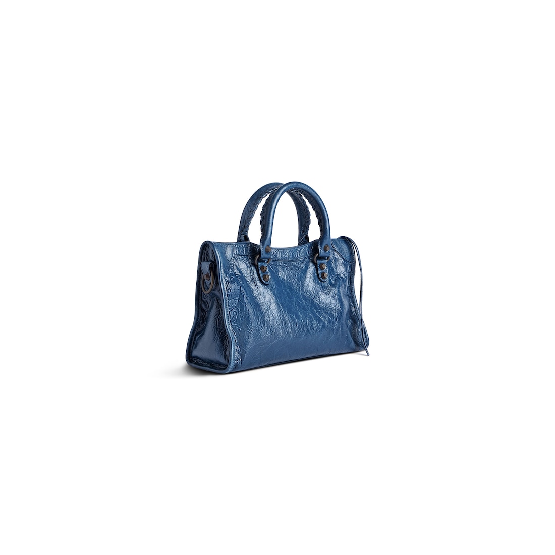 Balenciaga Bolso Le City Pequeño Para Mujer En Azul Mineral