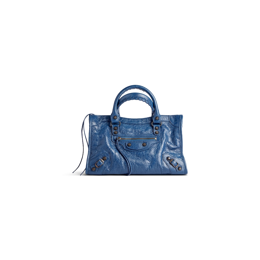 Balenciaga Bolso Le City Pequeño para Mujer en Azul Mineral