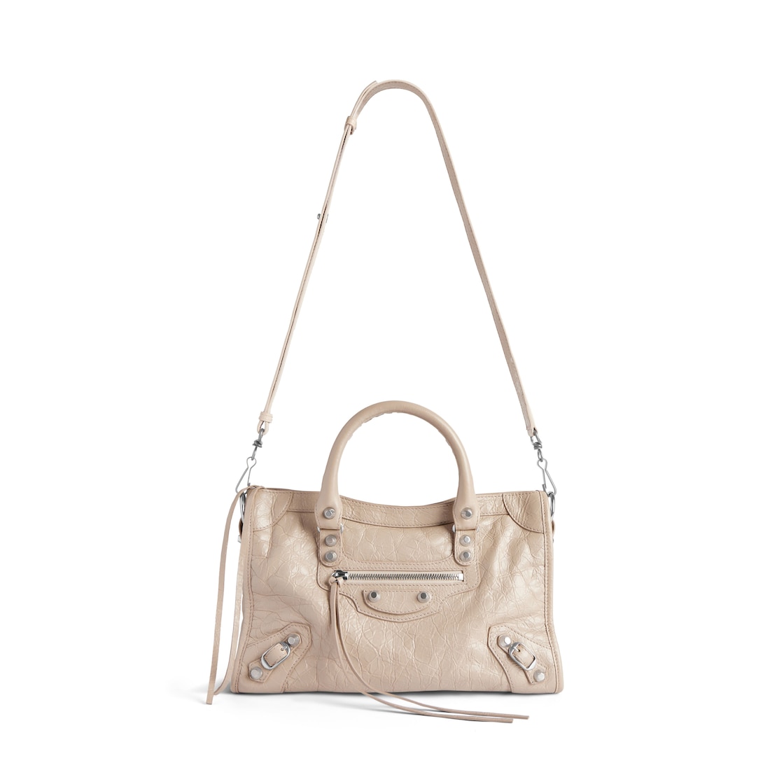Balenciaga Bolso Le City Pequeño Para Mujer En Beige
