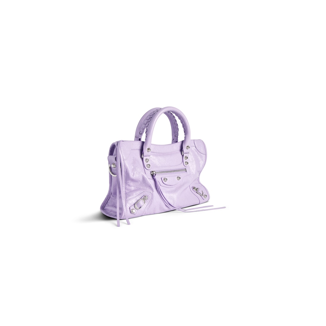 Balenciaga Bolso Le City Pequeño Para Mujer En Morado Claro