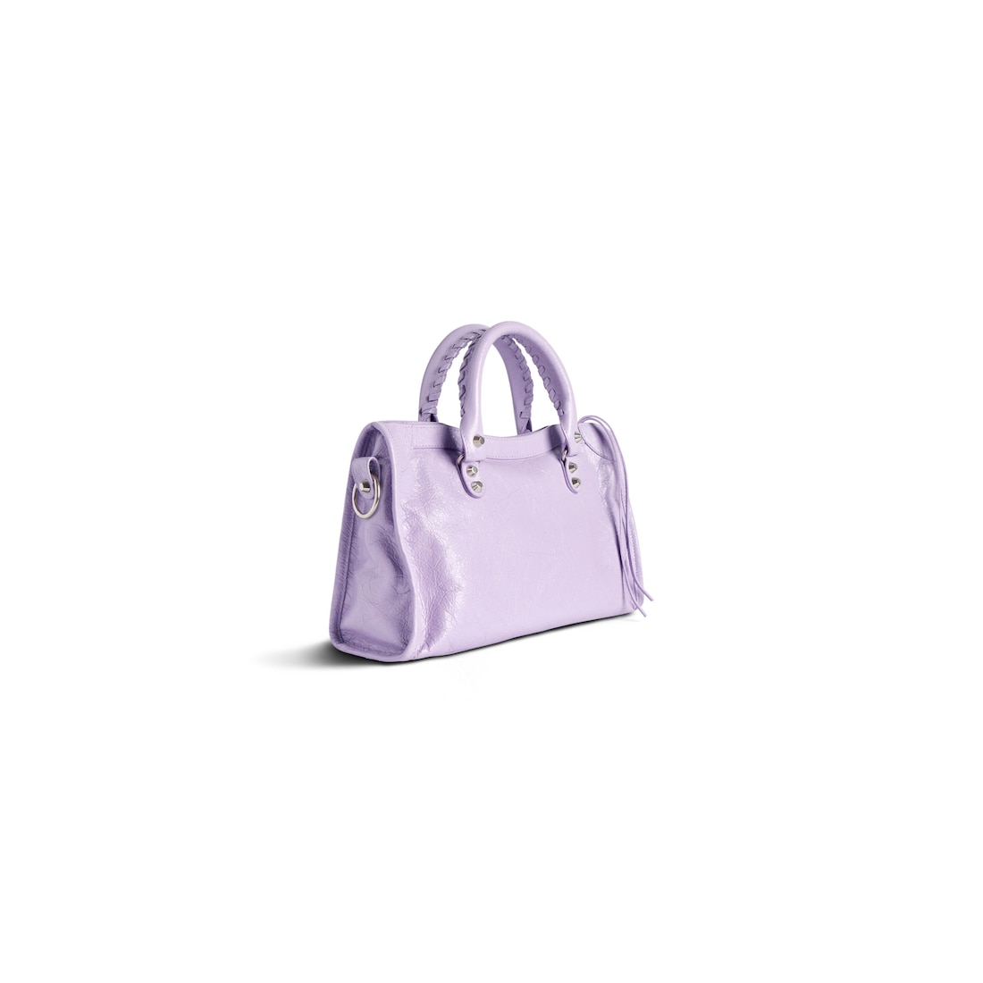 Balenciaga Bolso Le City Pequeño Para Mujer En Morado Claro