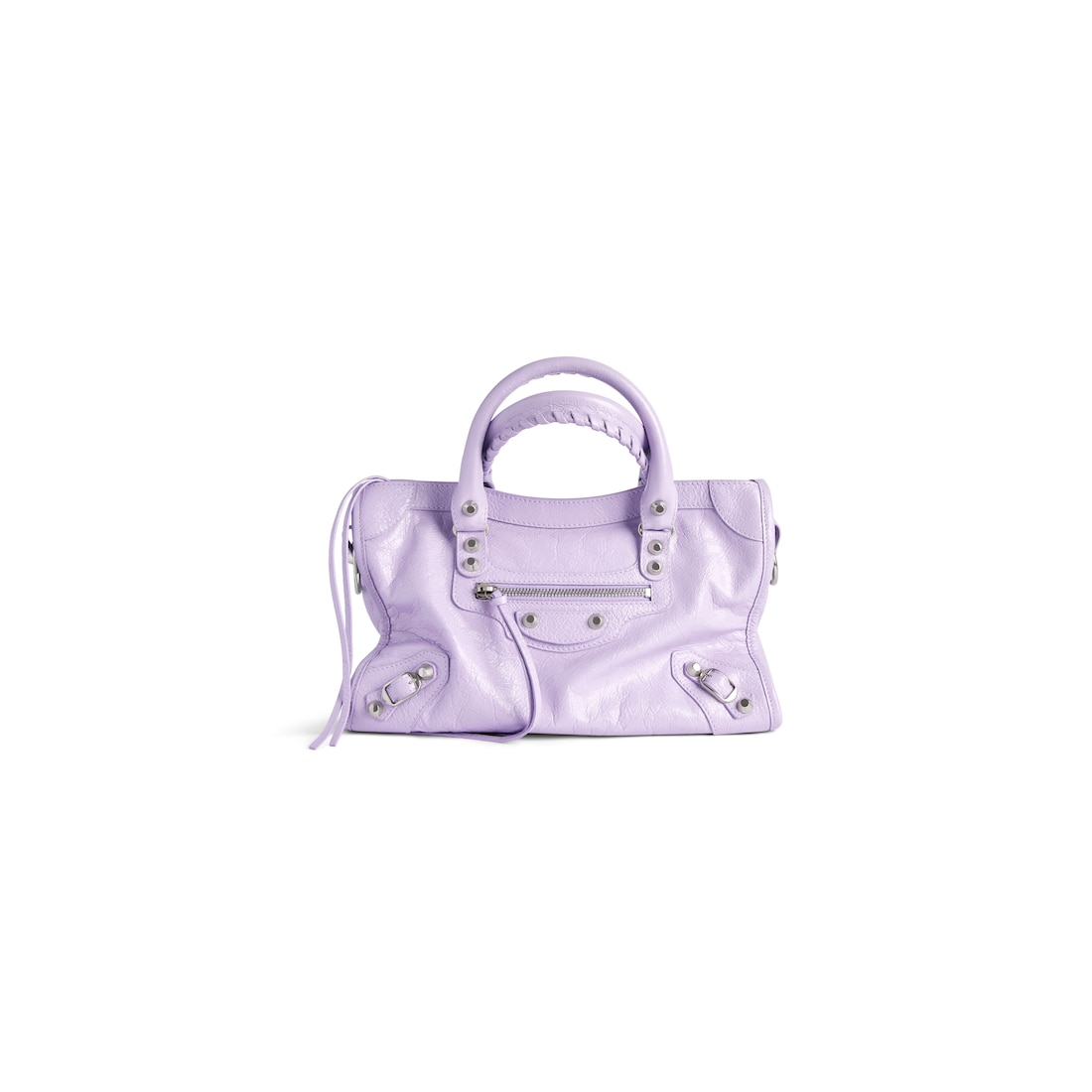 Balenciaga Bolso Le City Pequeño para Mujer en Morado Claro