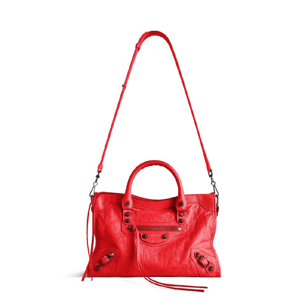 Balenciaga Bolso Le City Pequeño Para Mujer En Rojo