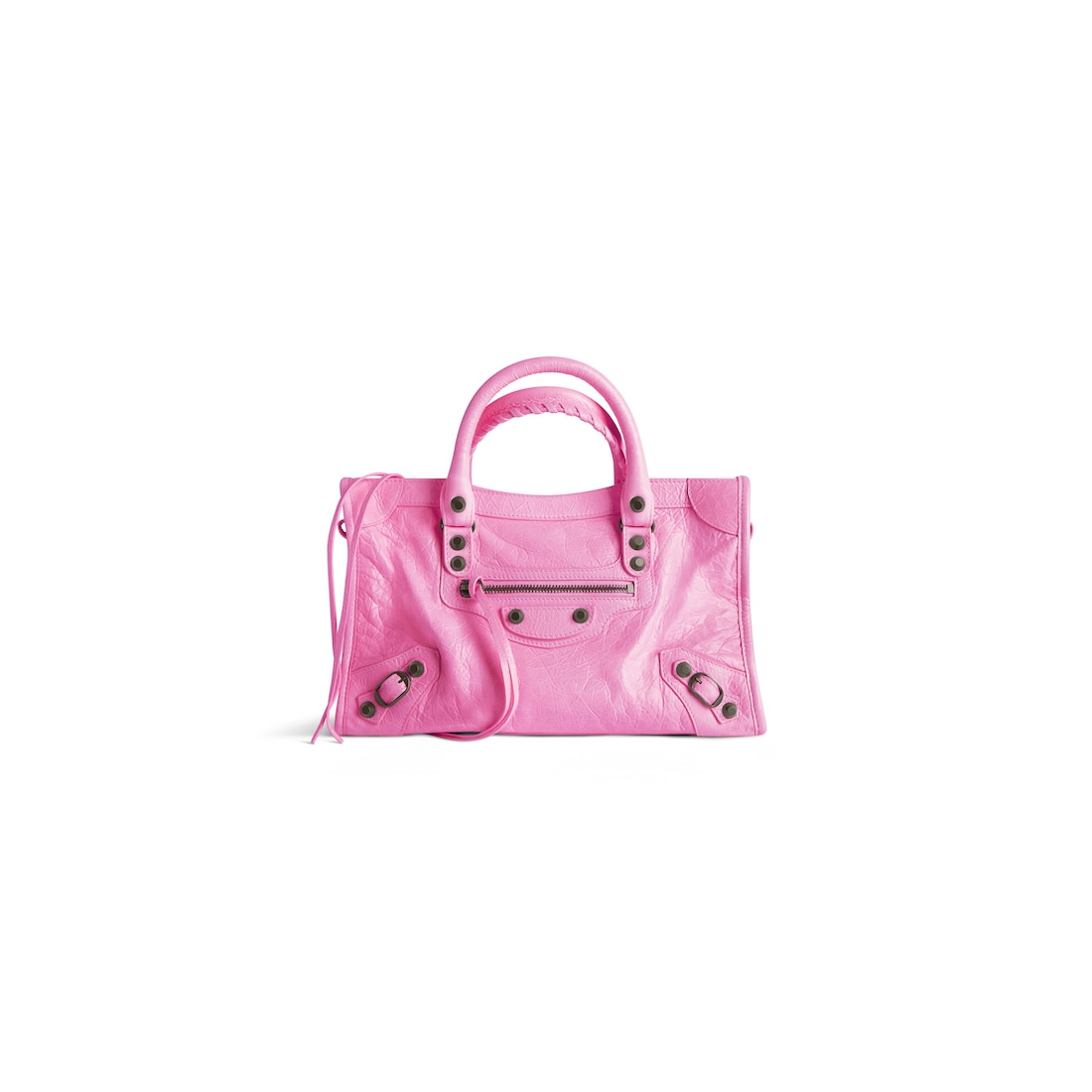 Balenciaga Bolso Le City Pequeño para Mujer en Rosa Brillante