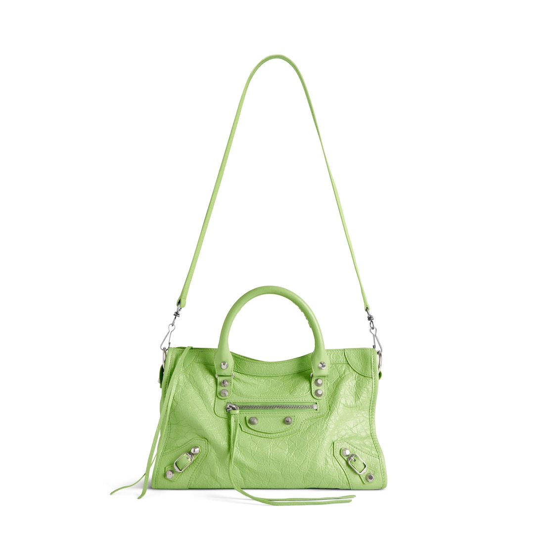 Balenciaga Bolso Le City Pequeño Para Mujer En Verde