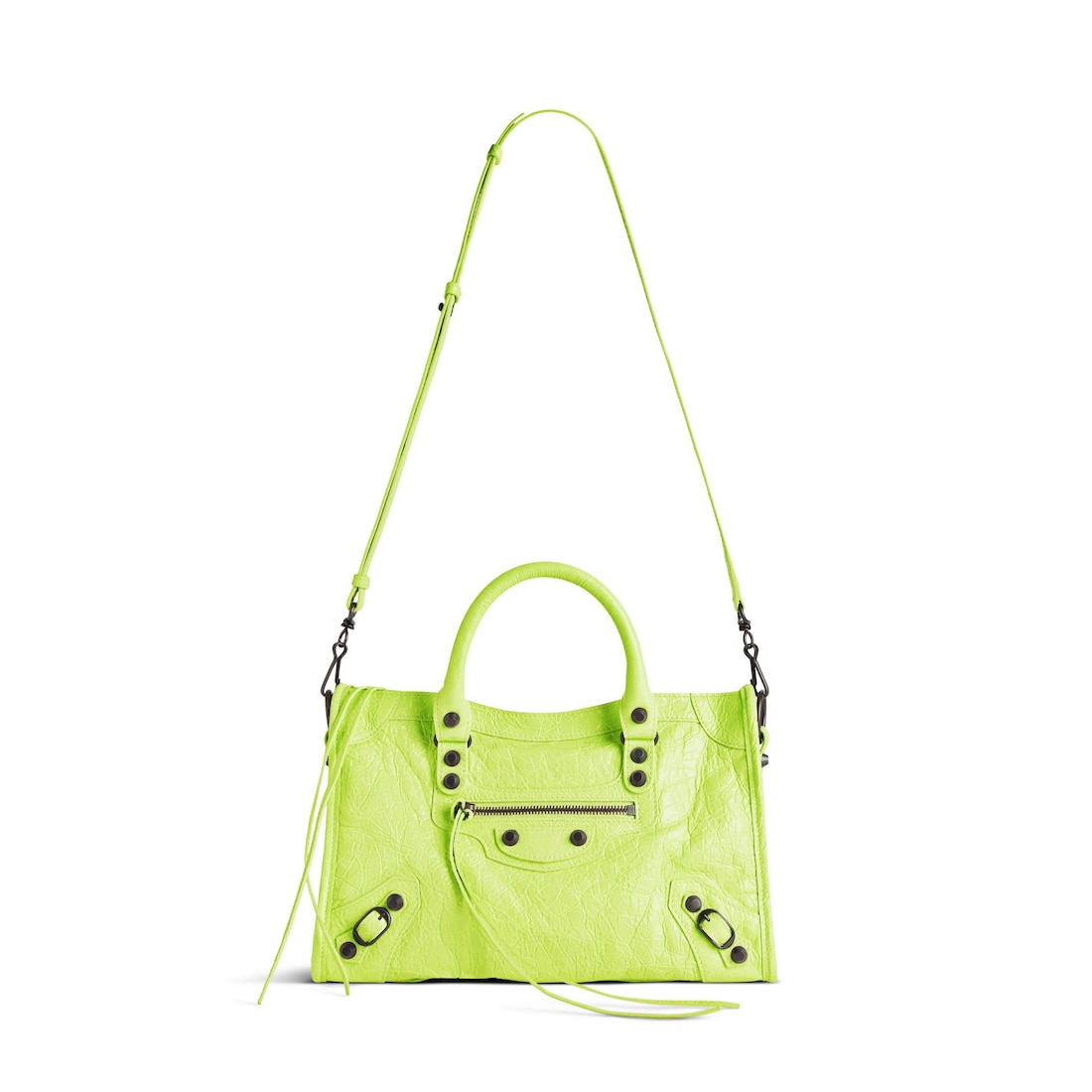 Balenciaga Bolso Le City Pequeño Para Mujer En Verde Abuela
