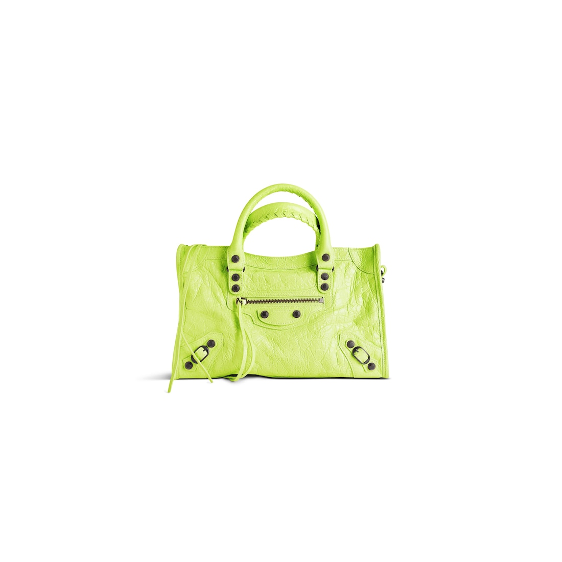 Balenciaga Bolso Le City Pequeño para Mujer en Verde Abuela