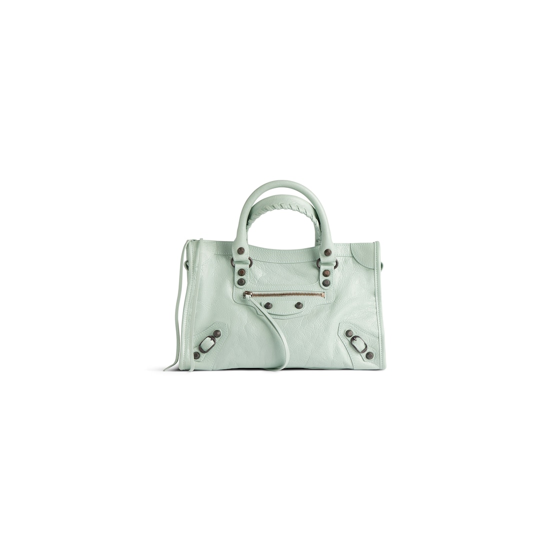 Balenciaga Bolso Le City Pequeño para Mujer en Verde Mineral