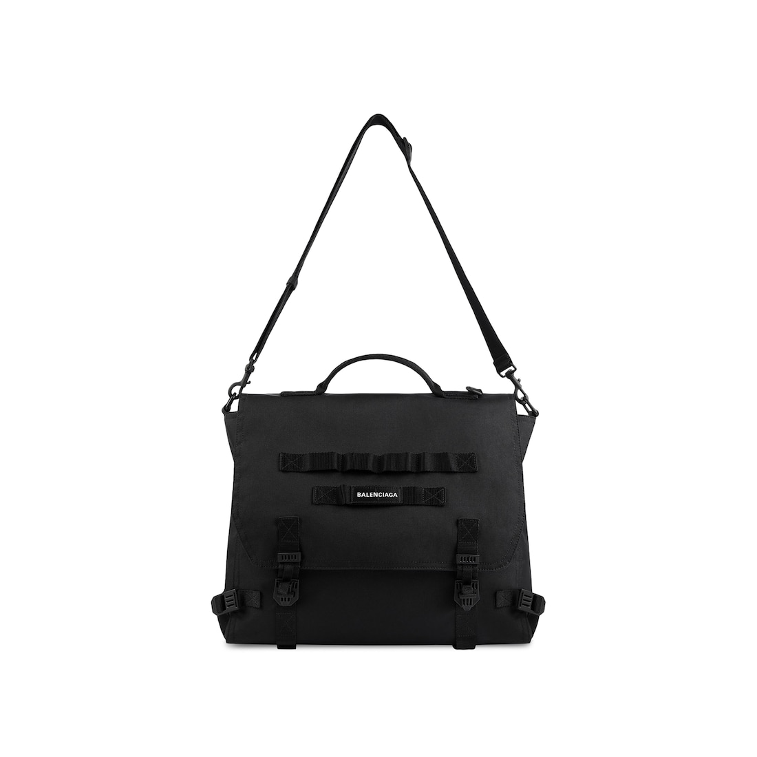 Balenciaga Bolso Messenger Army para Hombre en Negro