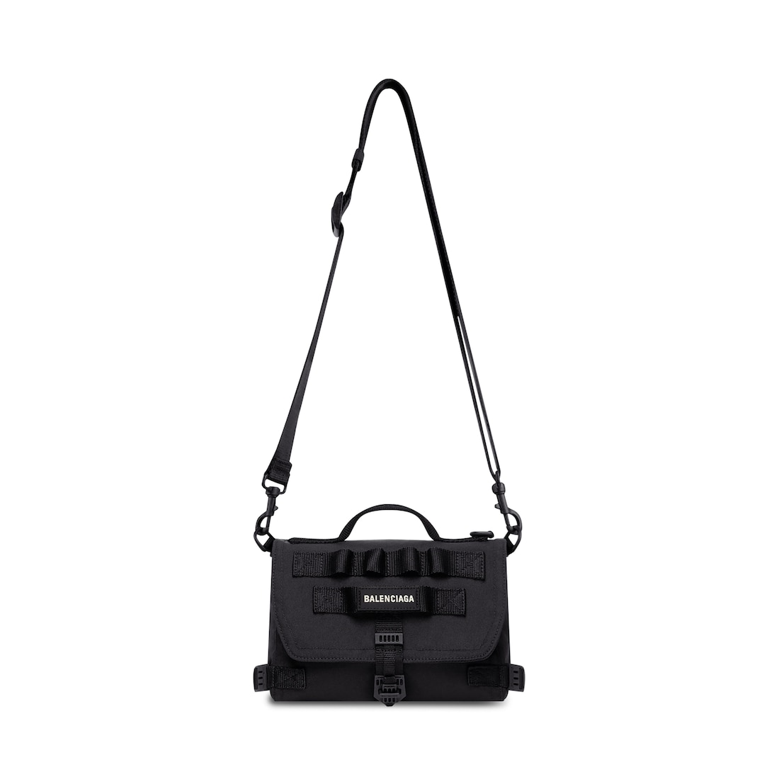 Balenciaga Bolso Messenger Army Pequeño para Hombre en Negro