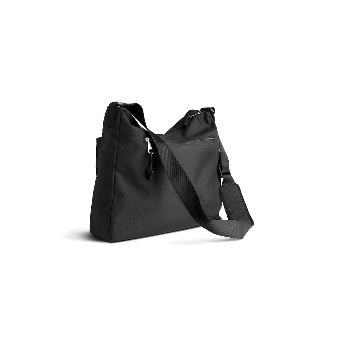 Balenciaga Bolso Messenger Hobo Explorer Para Hombre En Negro