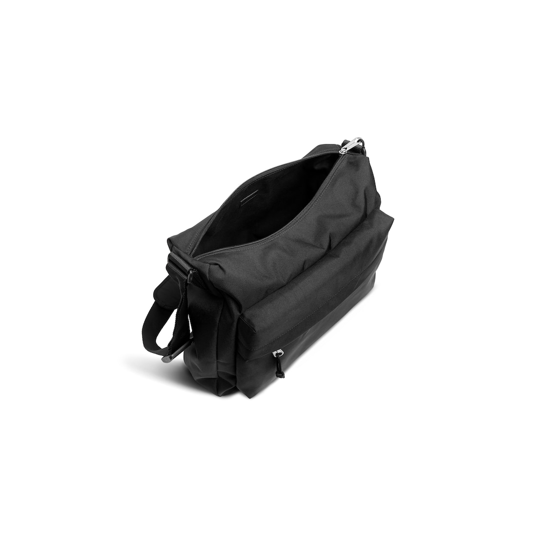 Balenciaga Bolso Messenger Hobo Explorer Para Hombre En Negro