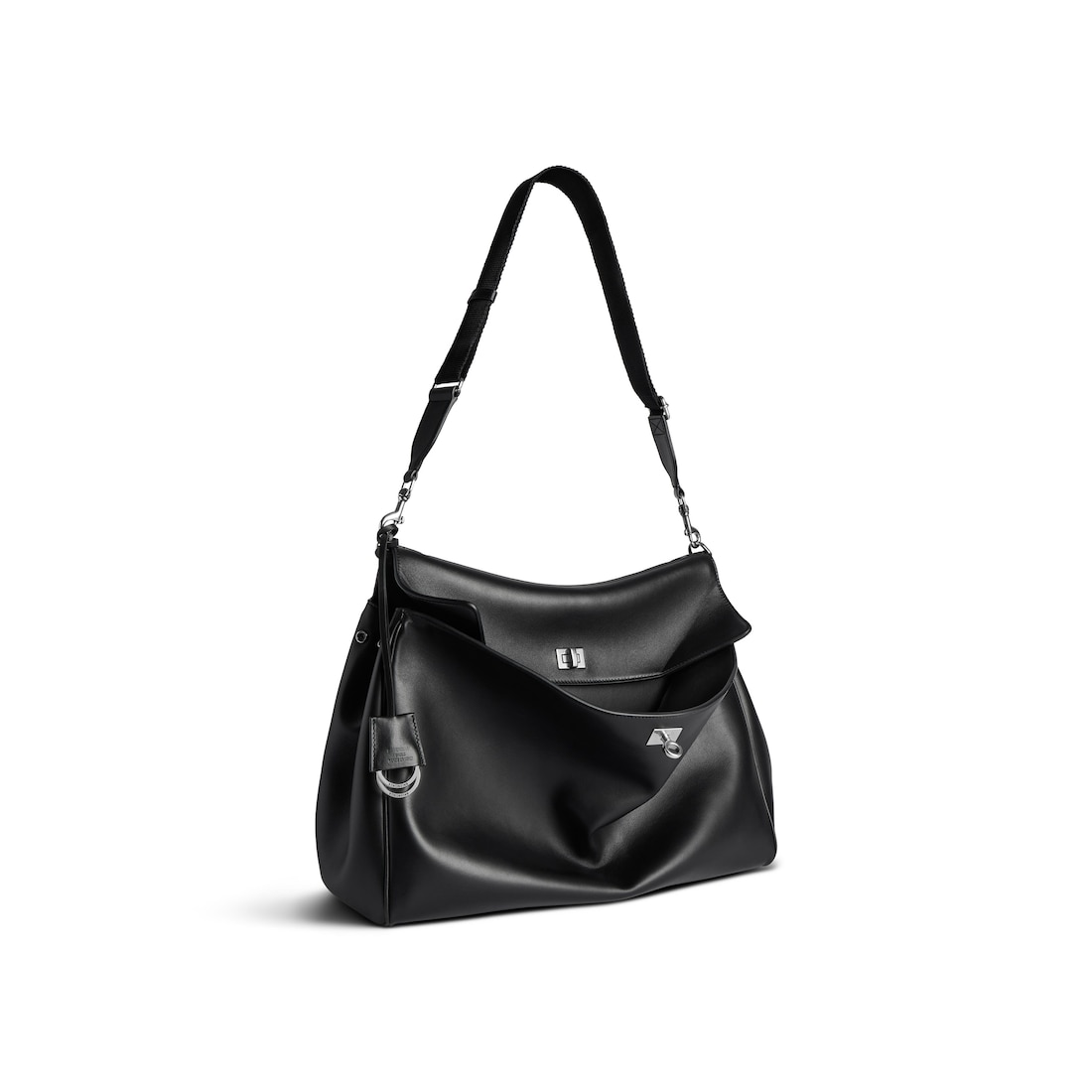 Balenciaga Bolso Messenger Rodeo Para Hombre En Negro