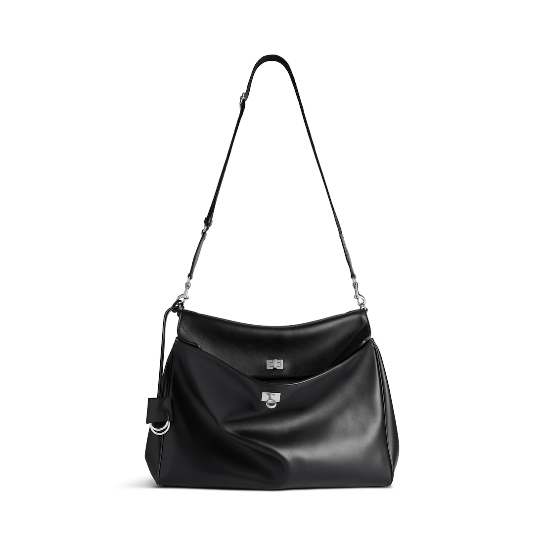 Balenciaga Bolso Messenger Rodeo Para Hombre En Negro