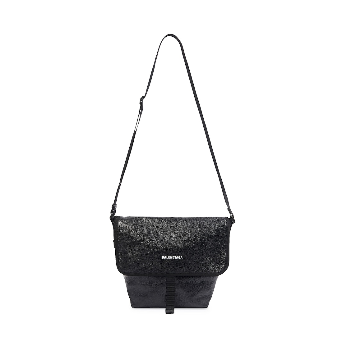 Balenciaga Bolso Pequeño De Mensajero Explorer para Hombre en Negro